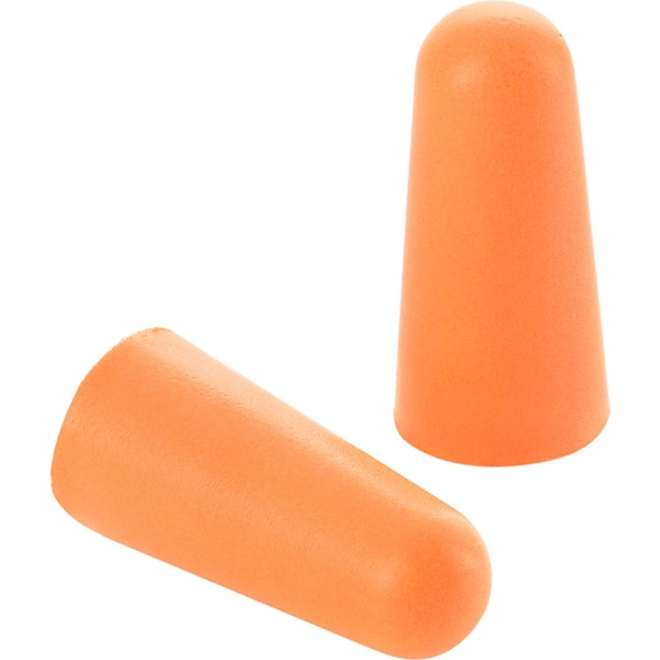 Bullet Earplugs, Tapered, Uncorded, NRR 32 dB, 200PK